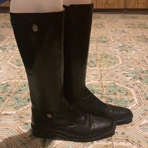 Long leather boots (vintage)